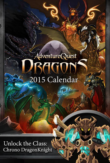 New Gift for Geeks 2015 Dragon Calendar at Hero Mart Online