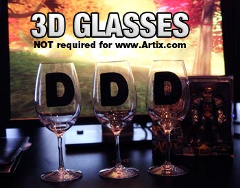 No 3D glasses required.