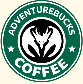 Get a Trobblechino at AdventureBucks Coffee shops! AdventureBucks Coffee
