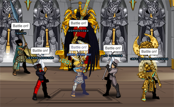 Battle on! Aranx items with Dominic1023 and friends