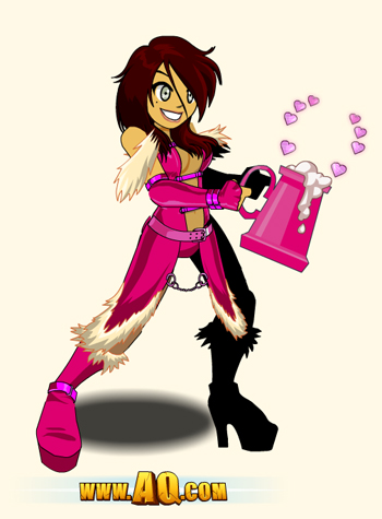There's so much love that this goblet is overflowing with it! Pink Goblet of Love for player Submeobi