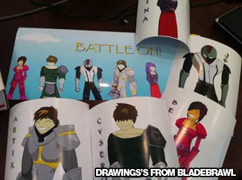 Bladebrawl's artwork