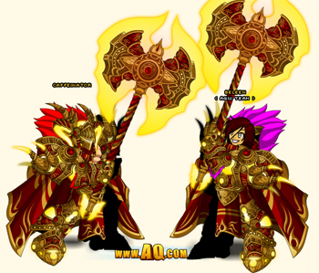 WOAH! Tyronius' Blood Lord Armor Set is wicked! Blood Lord armor set in online game