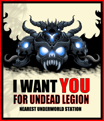 Dage the Evil Recruitment Poster