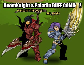 DoomKnight and Paladin Buff
