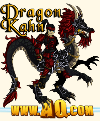 Become the Dragon Kahn! Dragon Kahn Rider for DragonCon in AdventureQuest Worlds
