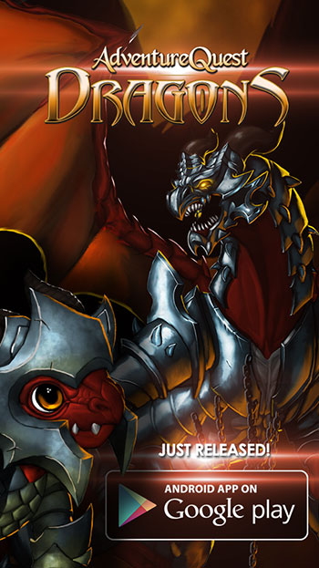 AdventureQuest Dragons for Android on the Google App Store