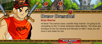 Drew American Ninja Warrior