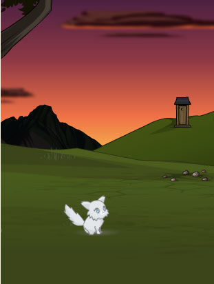 Exploding kittens pet in online video game MMO