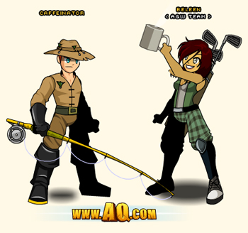 You don't have to be a father to enjoy AQWorlds' Father Day items! Fathers Day Gift ideas in free online game