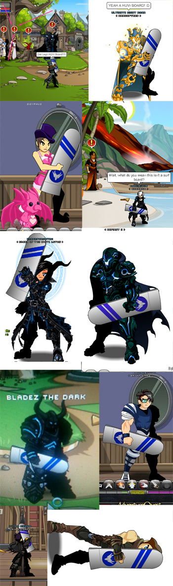 HUVr board is the real deal in AdventureQuest Worlds! Is HUVr board real online adventure game mmo