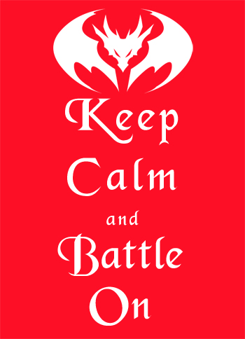 Keep calm and battle on online adventure game AdventureQuest Worlds