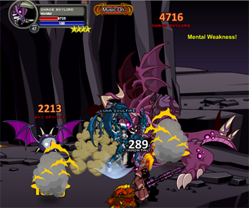 King Opus and Luna defeat Chaos together as Skyguards! King Opus and Luna defeat Chaos together!