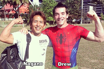 Nagano and Drew Drechsel