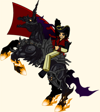 Battle on! Napoleon Bonaparte in online game AdventureQuest Worlds