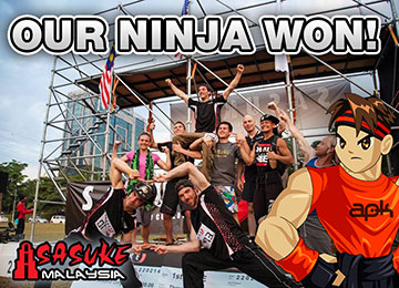 Drew wins Sasuke
