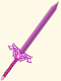 Rosa Espada padrão no jogo de fantasia online
