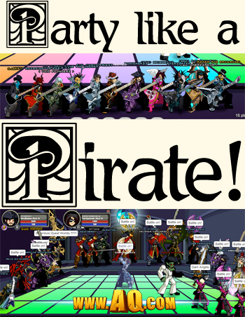 Party like a Pirate on Talk Like A Pirate Day
