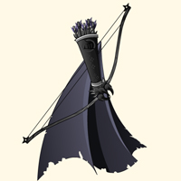 bow cape and arrows shinobi ninja fantasy games