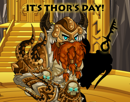 Thursday IS Thor's Day! Thor's Day in online adventure video game