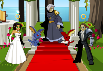 1st AQWorlds Wedding