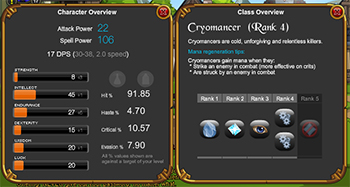 free rpg mmo stats battle