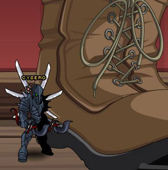 Cy vs the Boot Cy vs the Boot