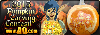 Win up to 5,000 AdventureCoins in the 2013 Pumpkin Carving Contest 2013 Pumpkin Carving Contest win free AdventureCoins
