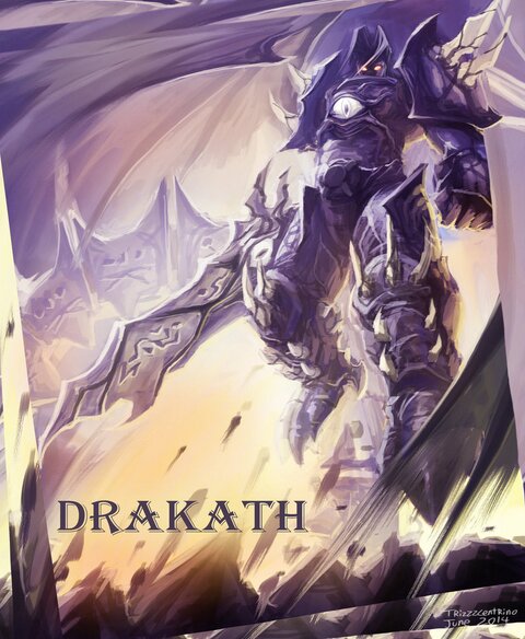 Drakath fan art winner